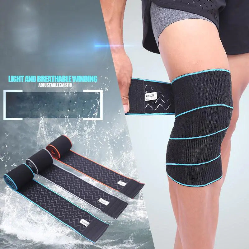 Sports Knee and Leg Support with Silicone Anti-Slip