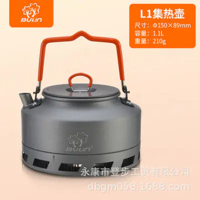 Portable Camping Kettle for Outdoor Tea Brewing