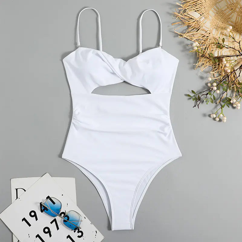 2023 Women's Multicolor Lace One-Piece Bikini Swimwear