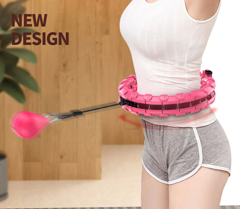 Weighted Hula Hoop for Weight Loss and Toning
