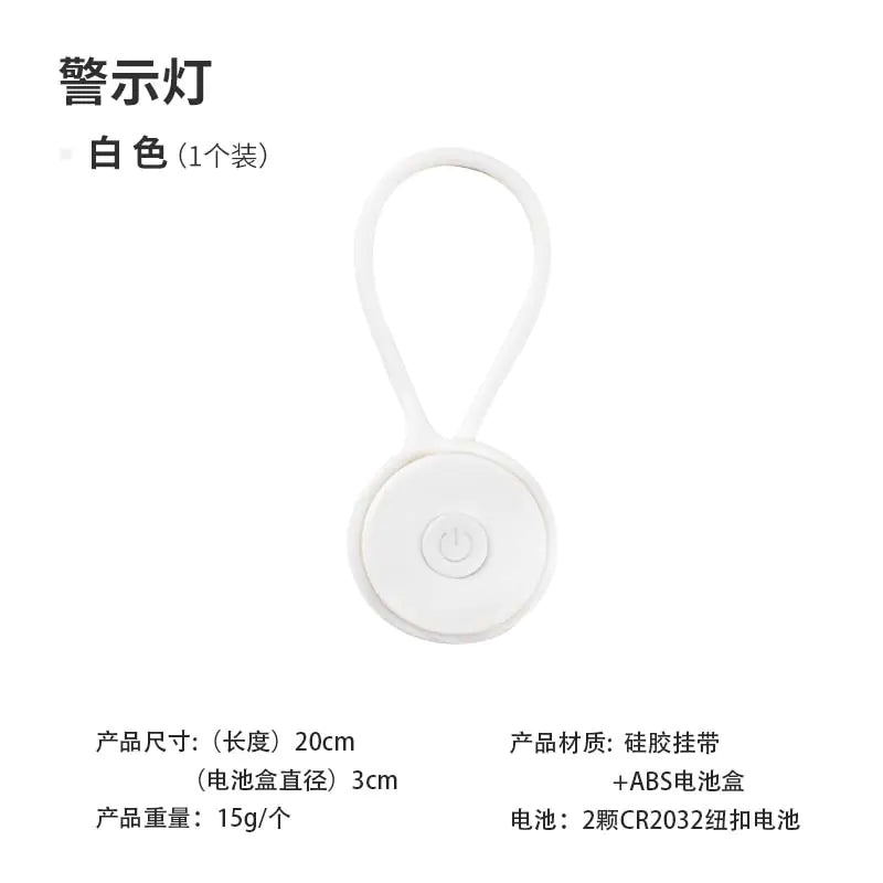 Outdoor LED Camping Light with Silicone Tarp Rope