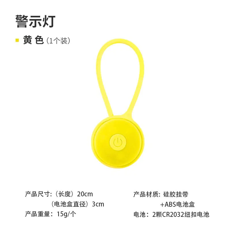 Outdoor LED Camping Light with Silicone Tarp Rope