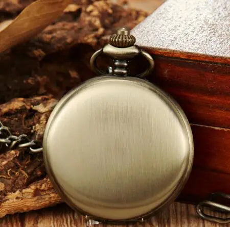 Quartz Watch, Vintage Mechanical Watch, Bronze Pocket Watch