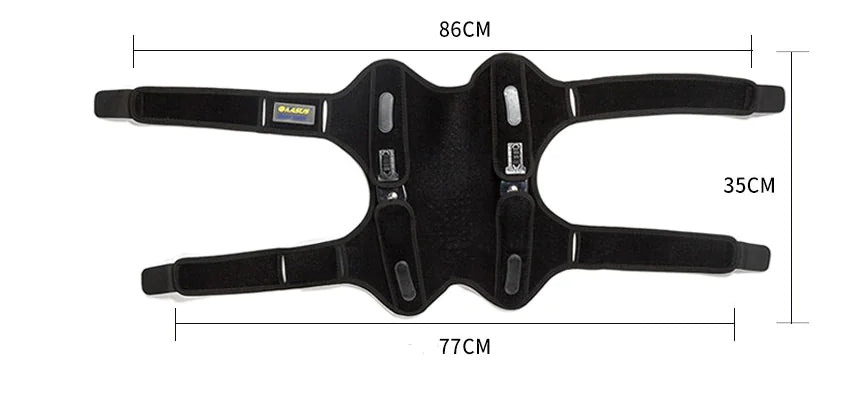 Knee Support Brace with Patella Protection Device