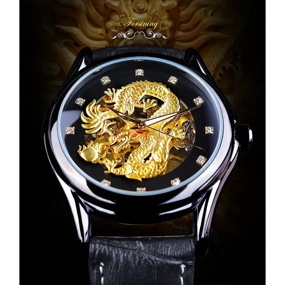 Leisure Hollow Mechanical Watch