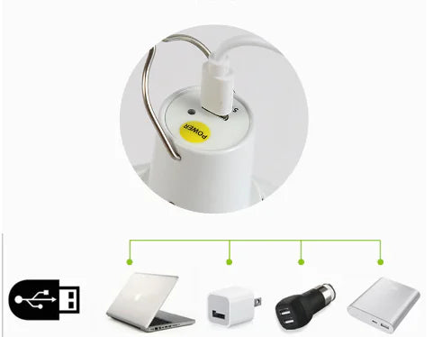 USB Rechargeable LED Camping Light for Outdoor Use