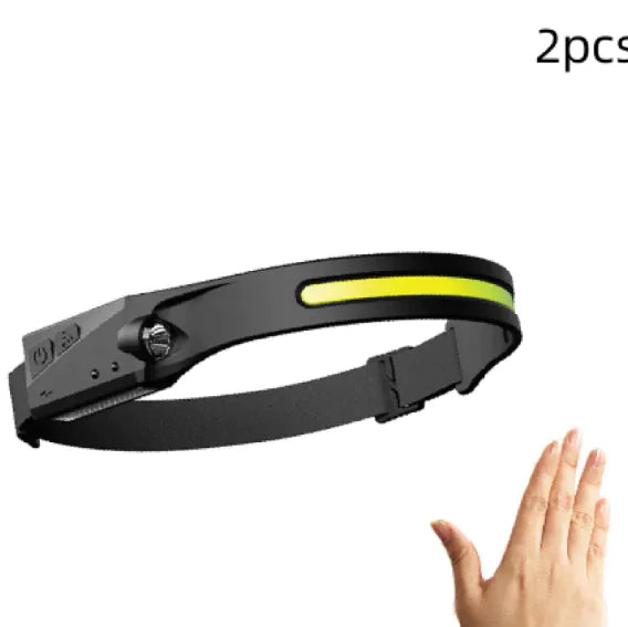 COB LED Rechargeable Headlamp