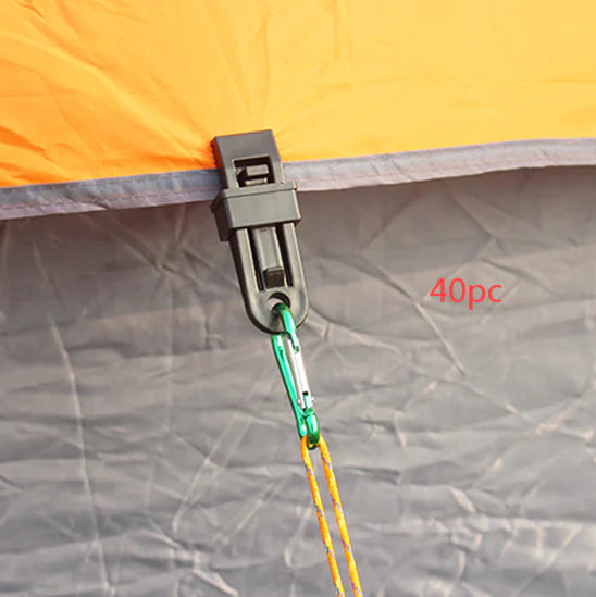 Tent Canopy Rope Clips for Outdoor Camping Accessories