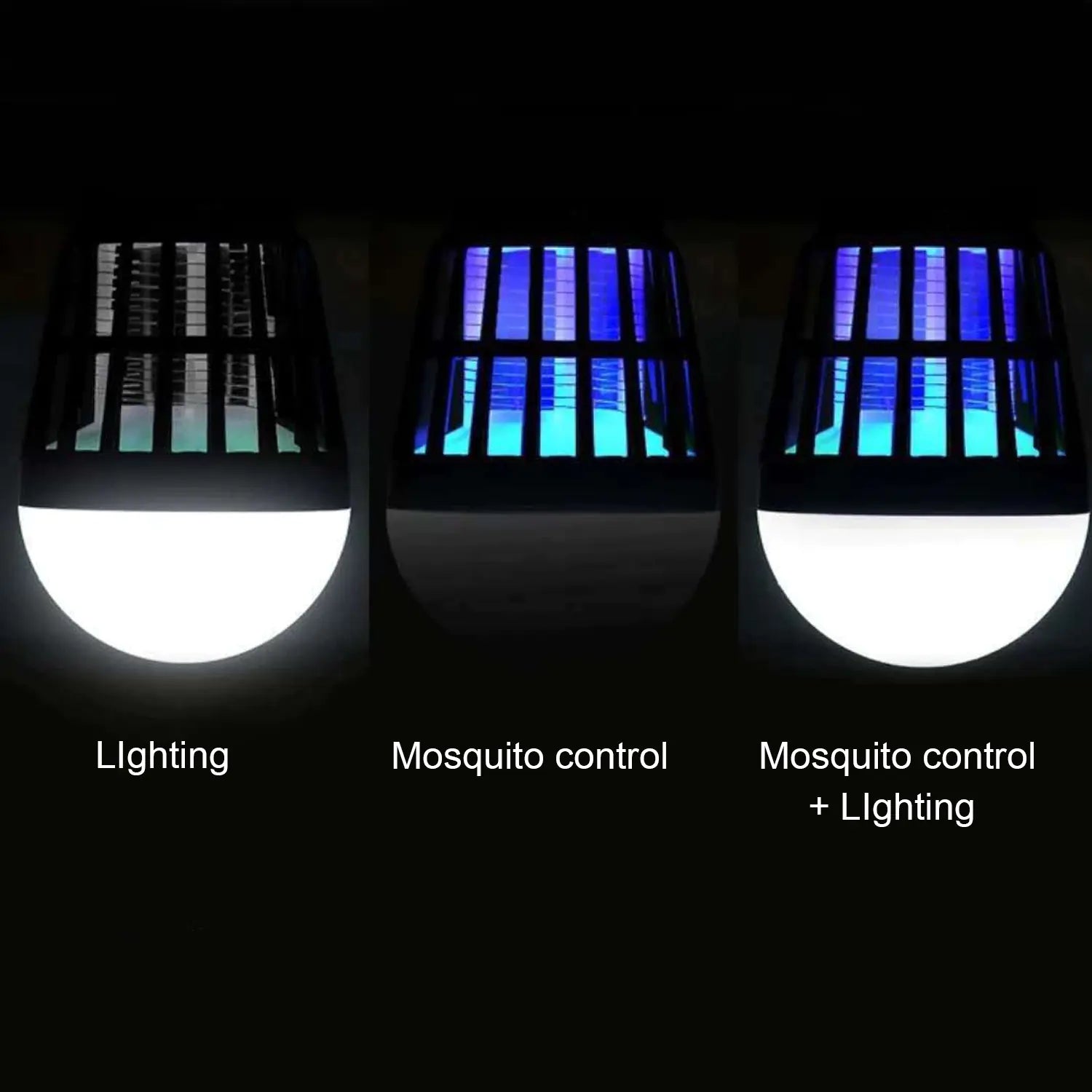 Waterproof Outdoor Solar Bug Zapper with USB Function