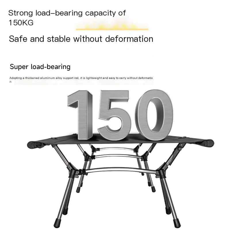 Alang Portable Folding Camp Bed with Aluminum Frame