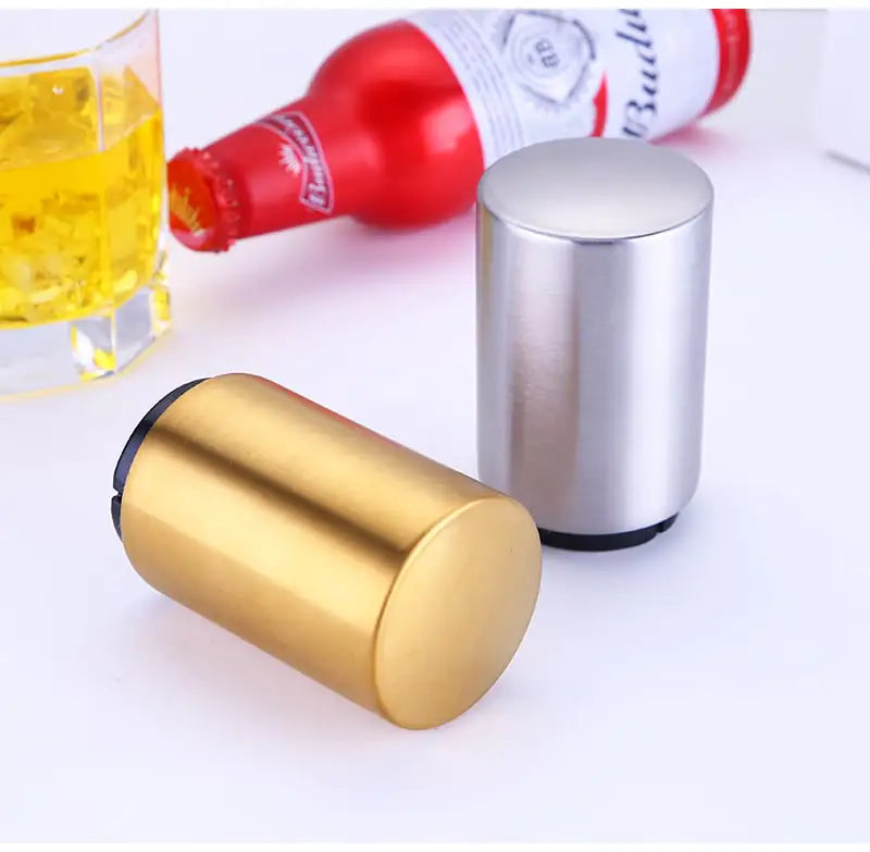 Portable Magnetic Beer Bottle Opener with Stainless Steel