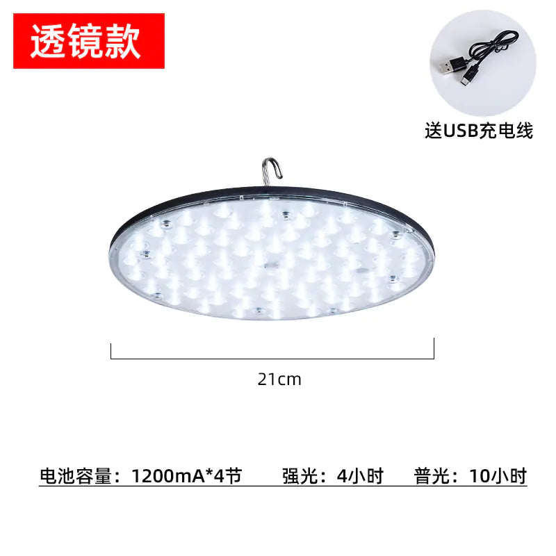 USB Rechargeable LED Camping Light for Outdoor Use