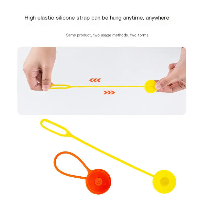 Outdoor LED Camping Light with Silicone Tarp Rope