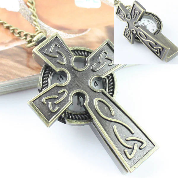 Creative Vintage Pocket Watch Necklace