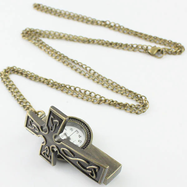 Creative Vintage Pocket Watch Necklace