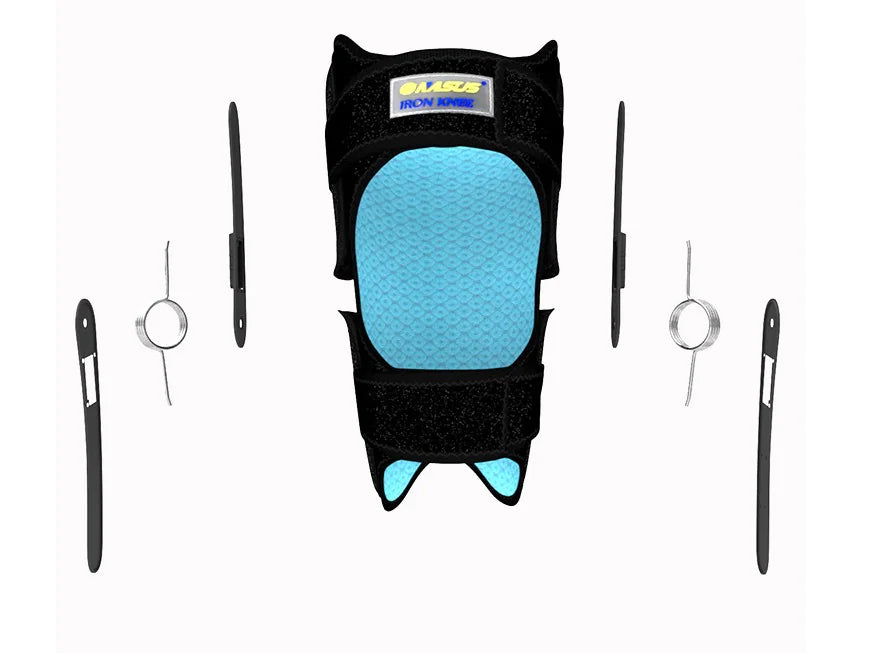 Knee Support Brace with Patella Protection Device