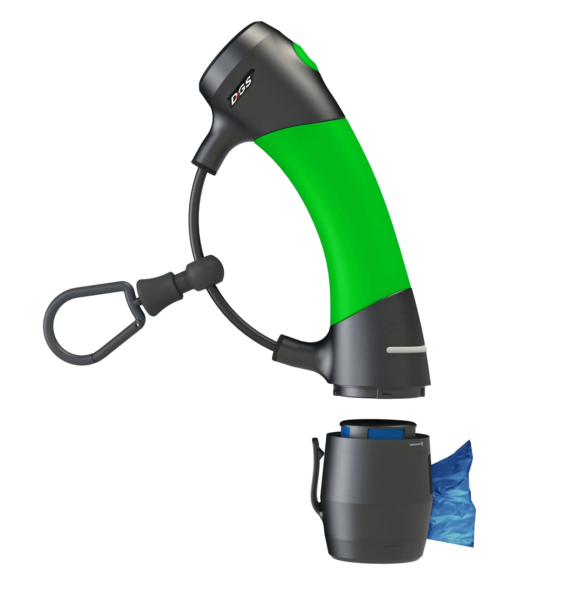 Dog Gone Smart Im Gismo- Handle with Poop Bag Dispenser Lime Green