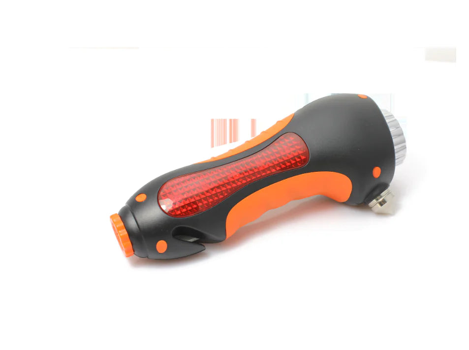 Emergency Tool Kit: Cutter, Flashlight, Safety Belt