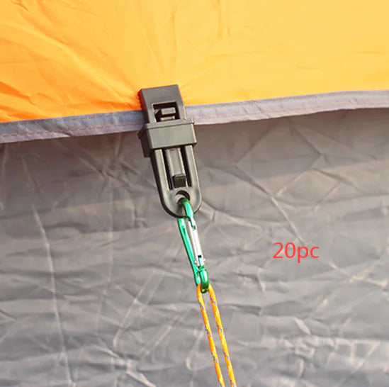 Tent Canopy Rope Clips for Outdoor Camping Accessories